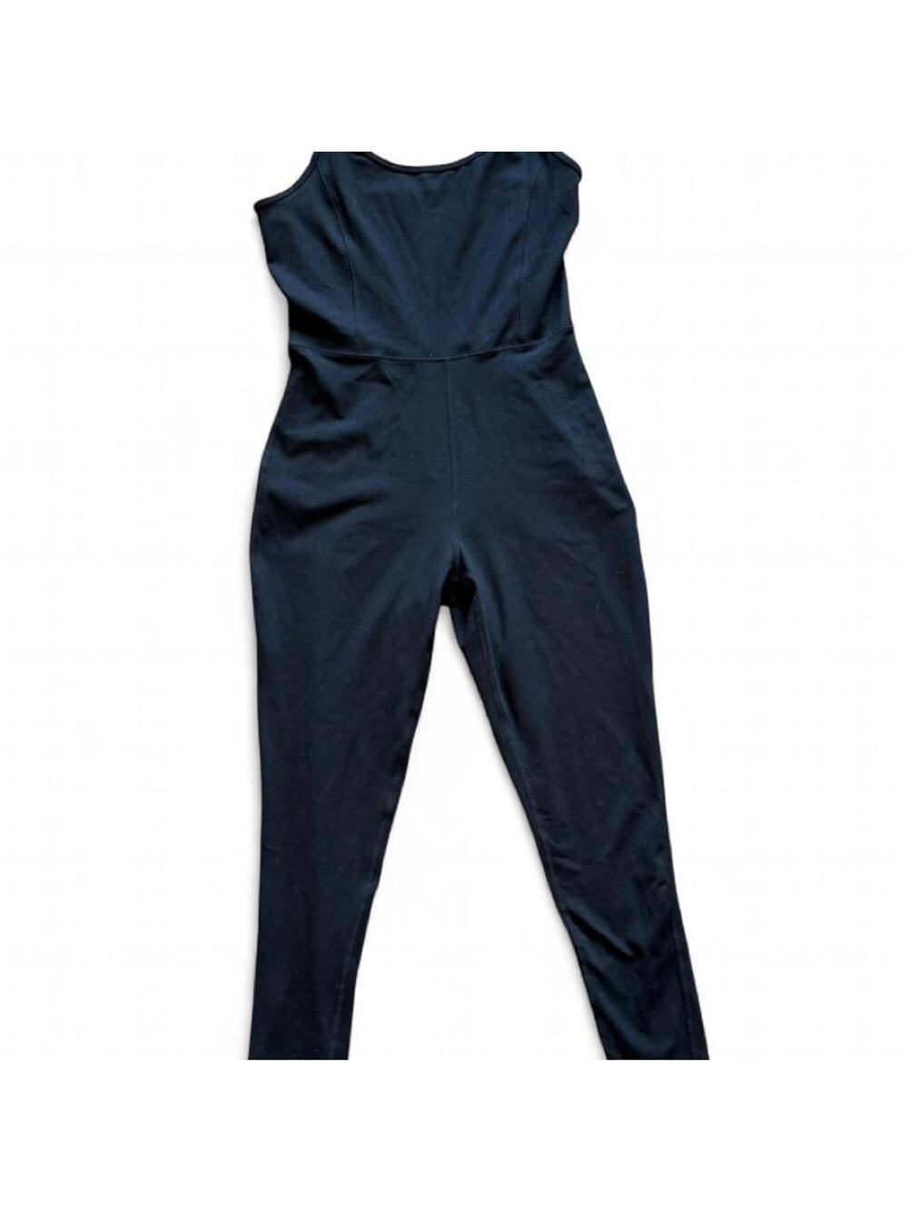 Black jumpsuit with adjustable straps